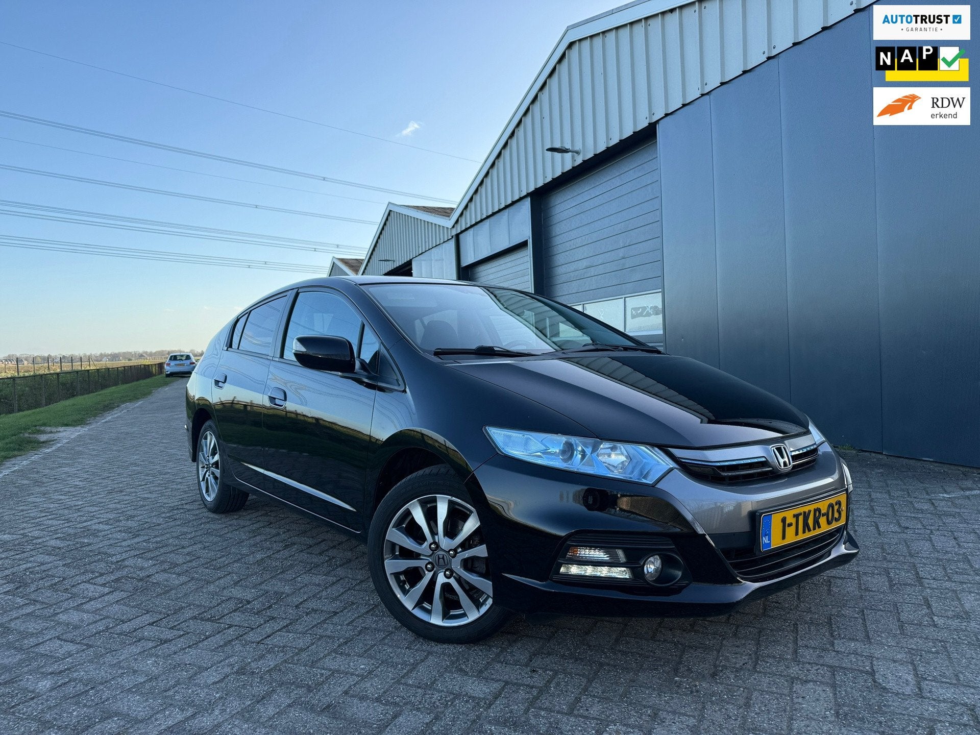 Honda Insight 1.3 Exclusive Dealer Onderhouden/Nap/Cruise/Au, Auto's, Honda, Euro 5, Gebruikt, 4 cilinders, Leder en Stof