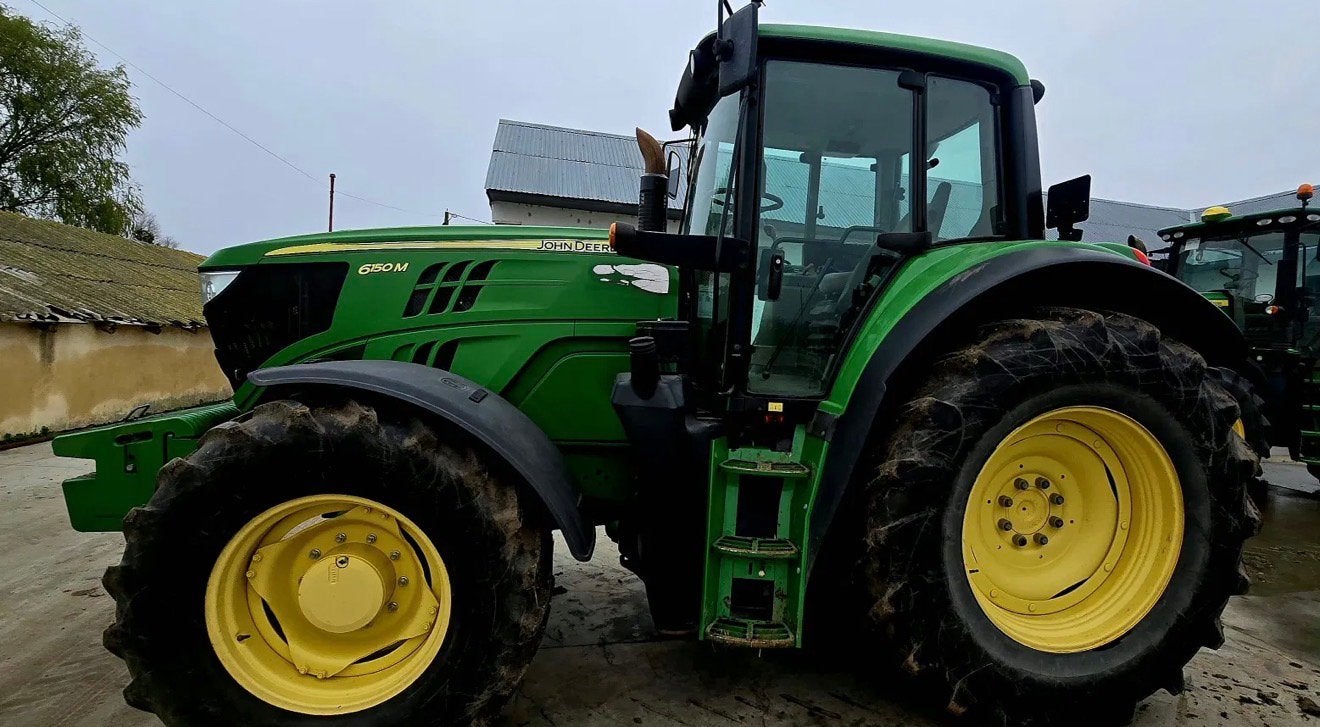 John Deere 6150M | Bouwjaar 2015 | 6.808 uur, Gebruikt, 120 tot 160 Pk, 5000 tot 7500, Ophalen