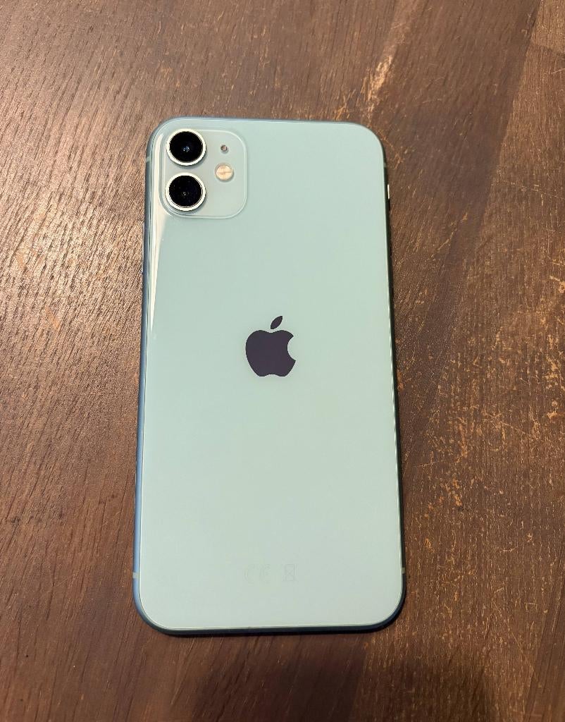 iPhone 11 Groen 128GB - nette staat - 84% batterij, Telecommunicatie, Mobiele telefoons | Apple iPhone, 84 %, Zonder simlock, Zonder abonnement