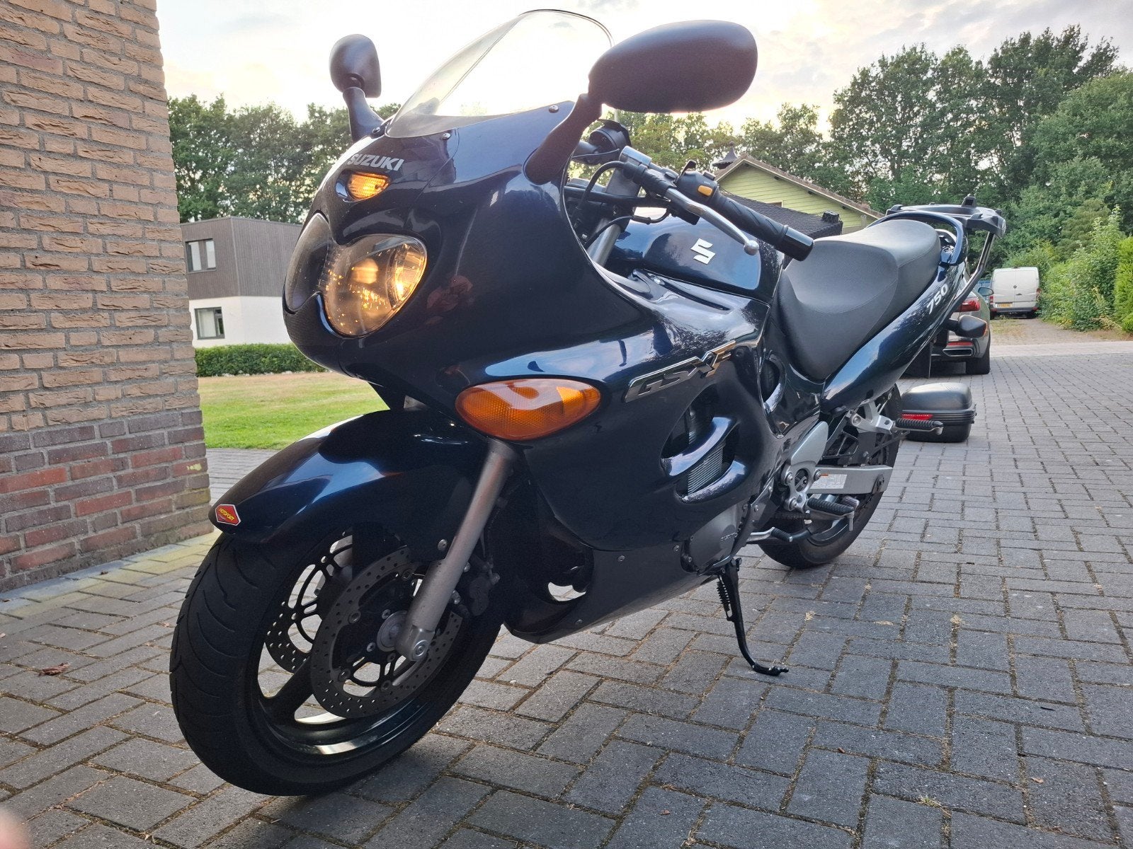 Suzuki GSX 750 F - 2005 - Lage km-stand, 1e eigenaar, 750 cc, Sportuitlaat, Occasion, 4 cilinders