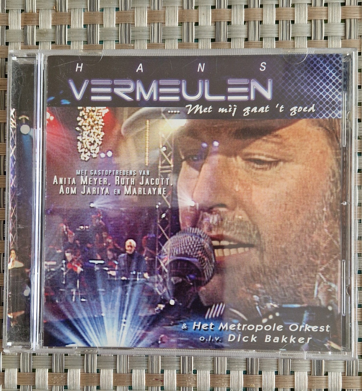 Hans Vermeulen & Metropole Orkest - Met mij gaat 't goed, Gebruikt, Verzenden, Inclusief doosje, Poprock