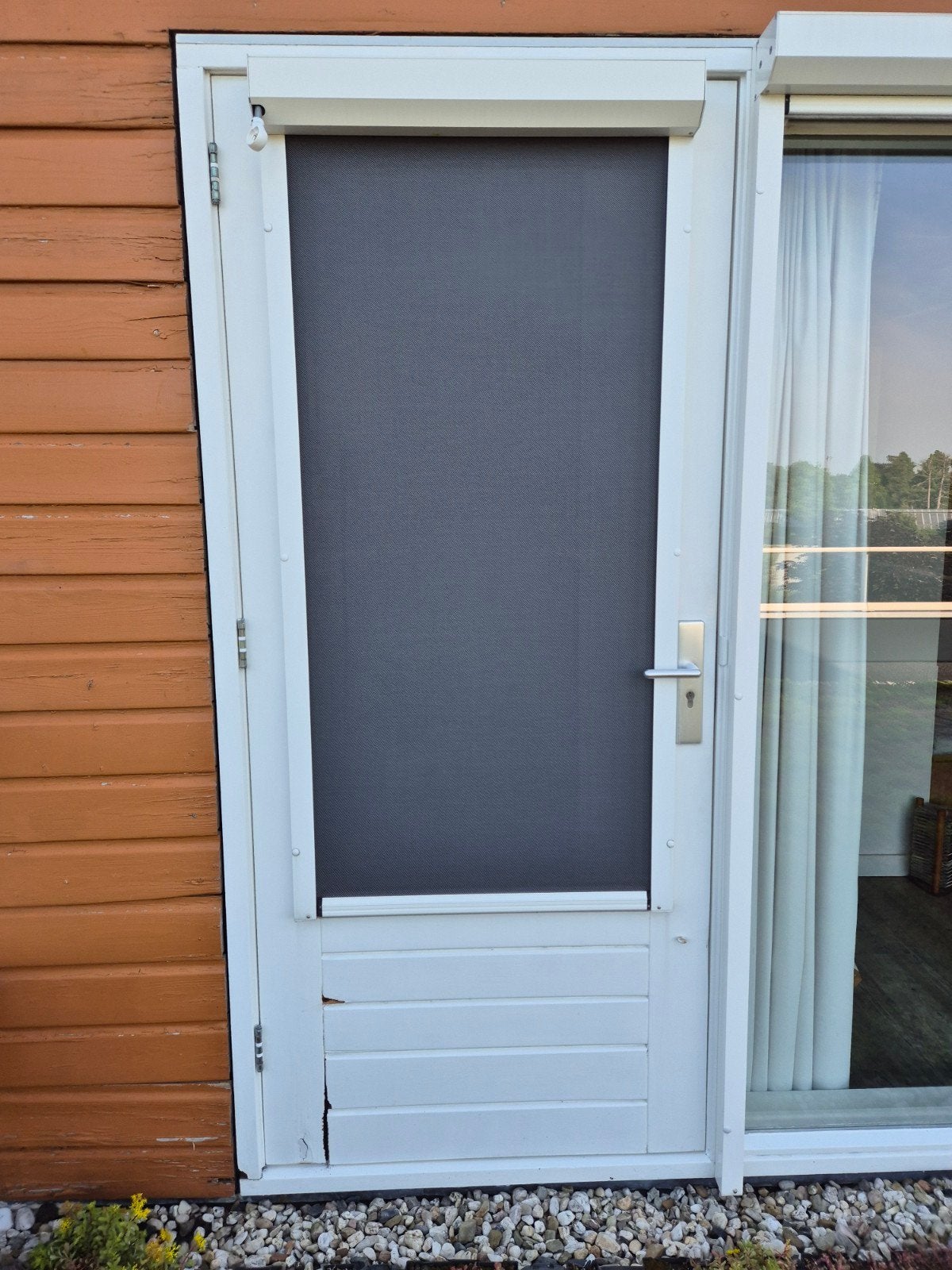 Hard houten buitendeur gezocht, Deurkozijn, 150 tot 225 cm, Hout, Ophalen