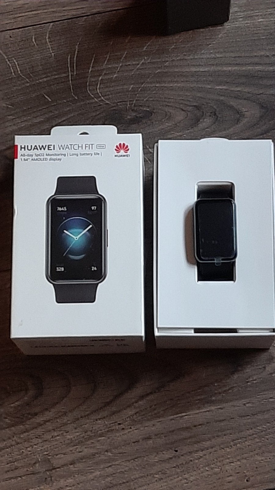 Huawei Watch Fit - Nieuw in doos, Stappen, Zwart, Nieuw, Ophalen of Verzenden