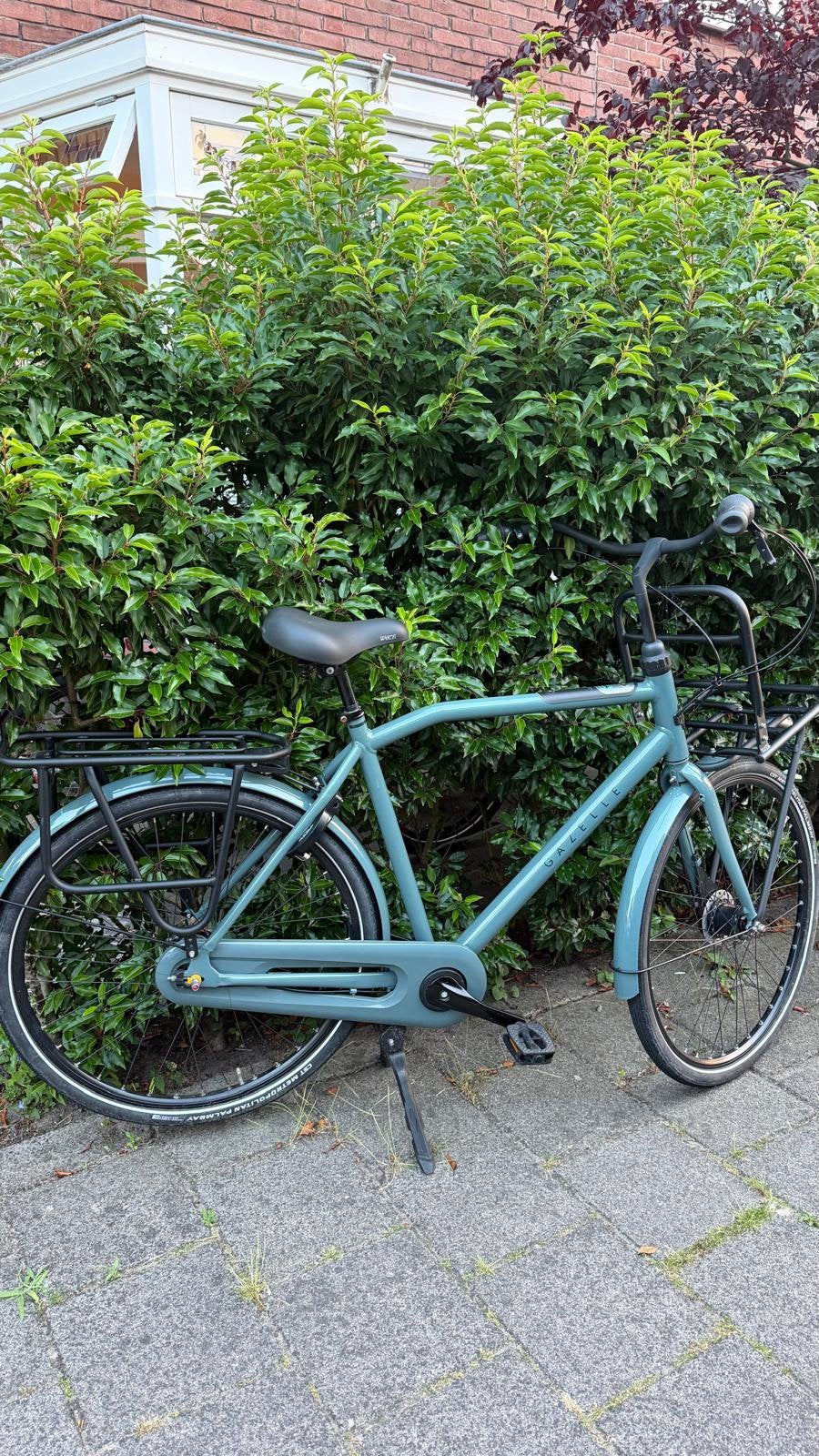 Gazelle HeavyDutyNL 59 cm – Petrol Blue – als nieuw, Fietsen en Brommers, Fietsen | Heren | Herenfietsen, Ophalen, Versnellingen