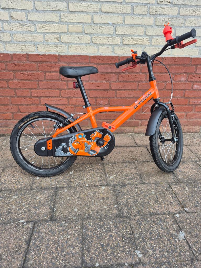 Kinderfiets jongen 16 inch decathlon, Ophalen, Velgrem, Btwin Decathlon, 16 tot 20 inch
