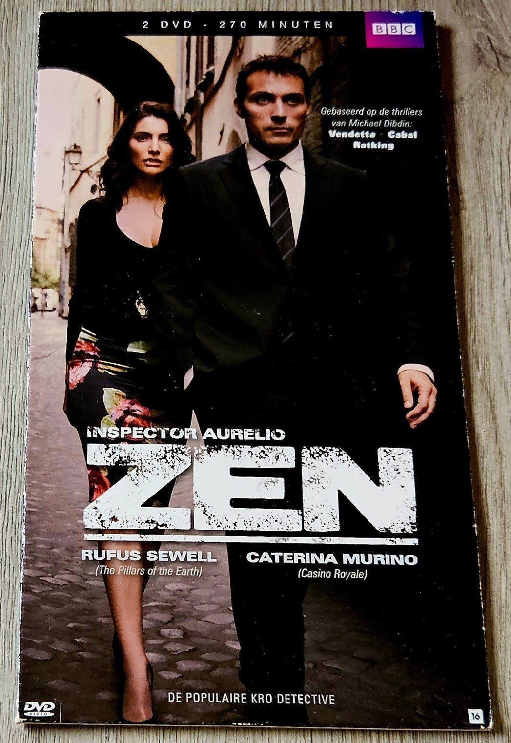Inspector Aurelio Zen - De Populaire KRO Detective (2 DVD), Ophalen of Verzenden