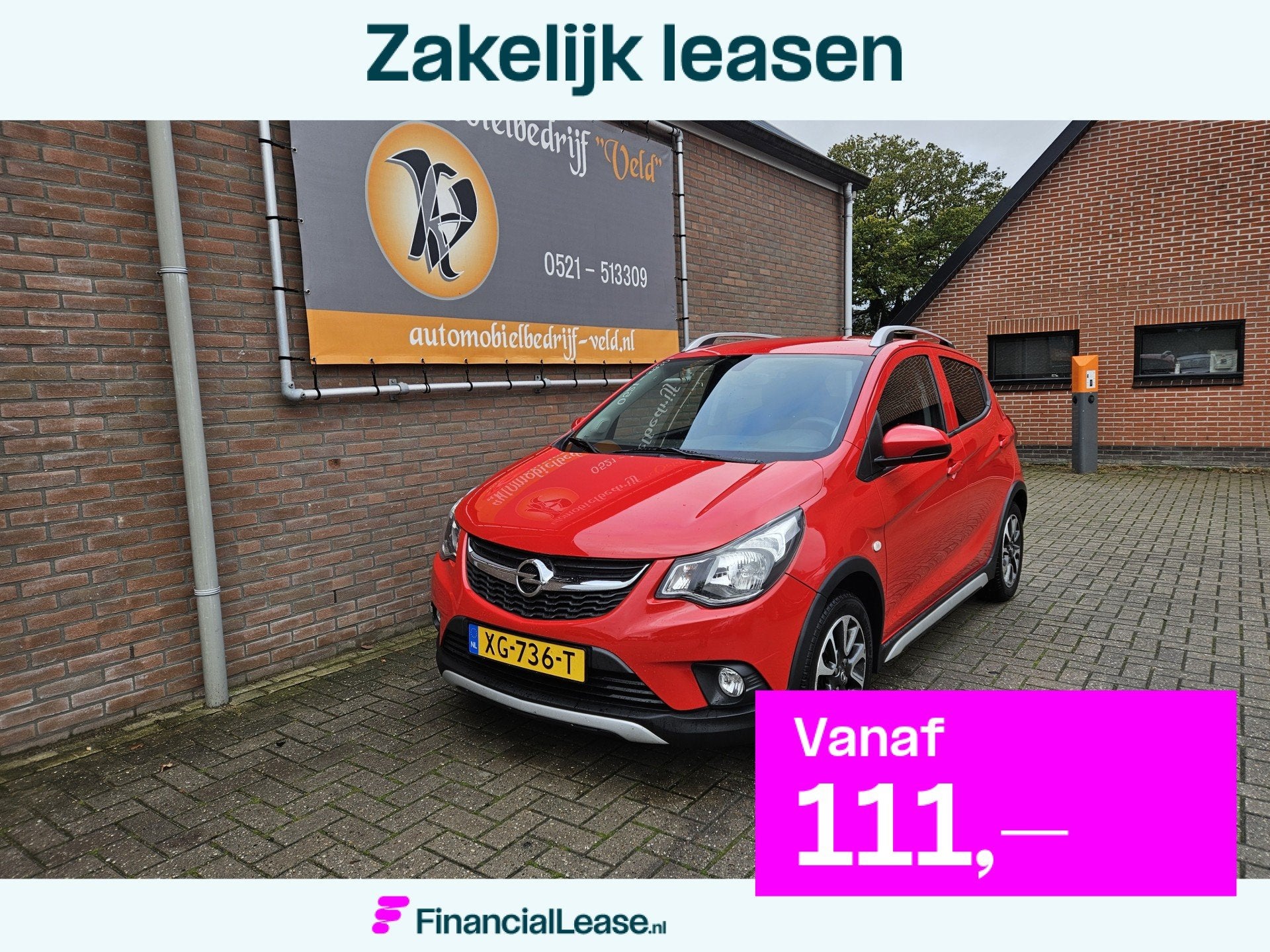Opel KARL 1.0 Rocks Online Edition, Voorwielaandrijving, 839 kg, Stof, Gebruikt