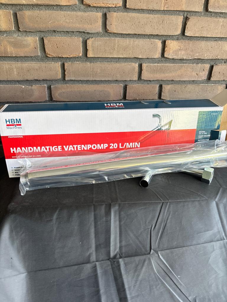 Handmatige Vatenpomp 20 L/Min, Doe-het-zelf en Verbouw, Ophalen of Verzenden, Nieuw