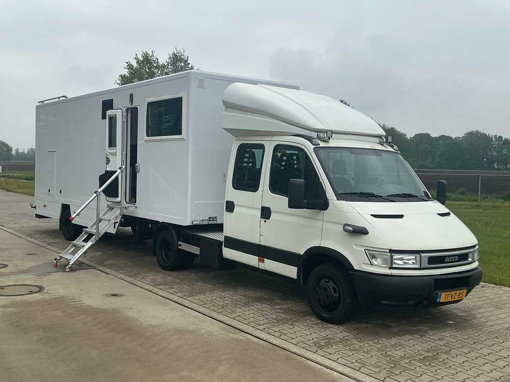 2001 Iveco Daily 40C13 375 Veldhuizen BE caravan combinatie, Auto's, Gebruikt, Iveco, Bedrijf, Diesel