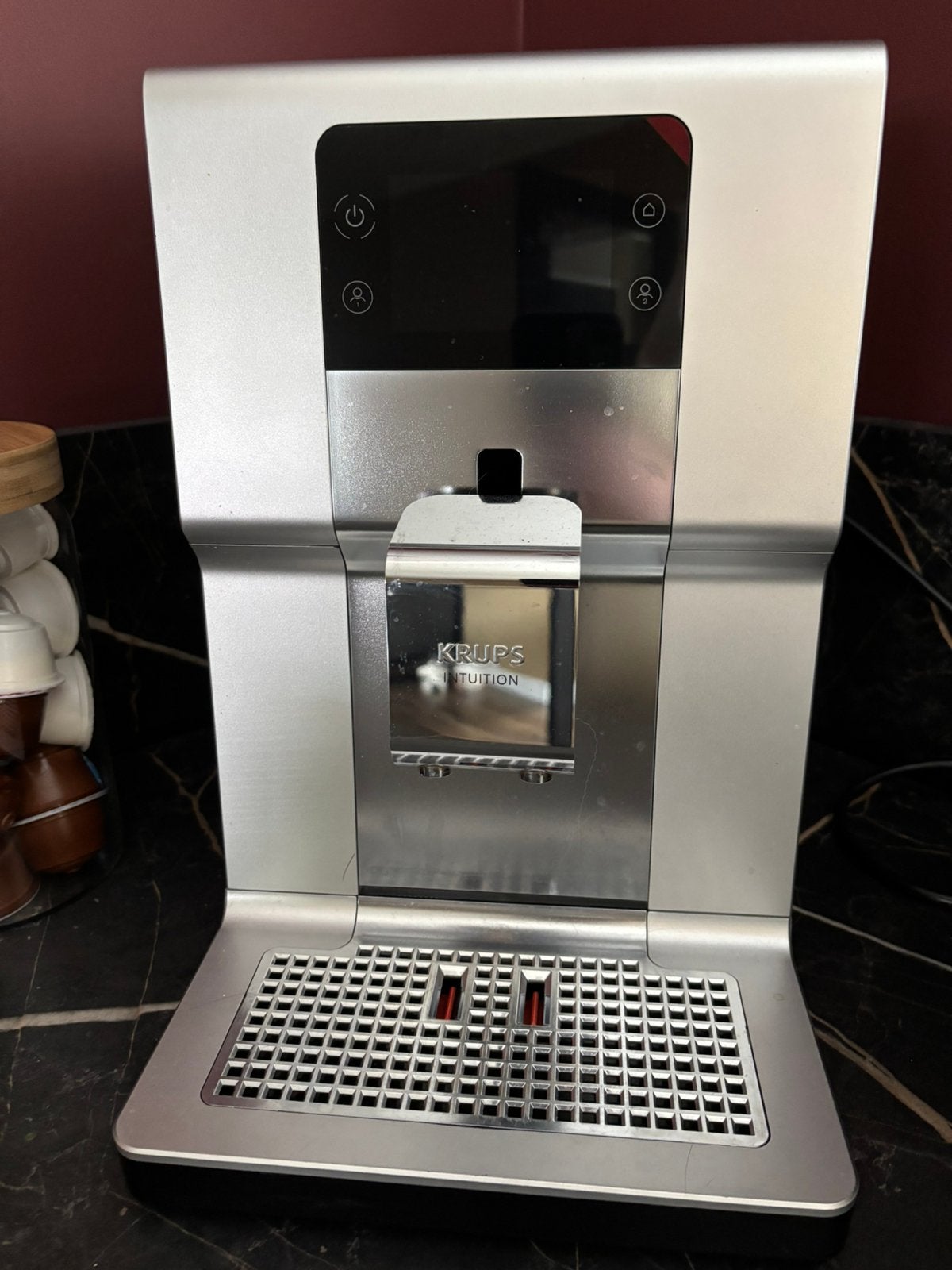 Krups ea875 intuition preference, Witgoed en Apparatuur, Koffiezetapparaten, Ophalen of Verzenden, Zo goed als nieuw, Koffiemachine