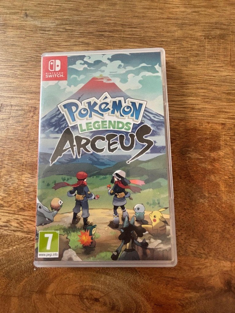 Pokémon Legends Arceus - Nintendo Switch, 1 speler, Ophalen of Verzenden, Zo goed als nieuw, Role Playing Game (Rpg)