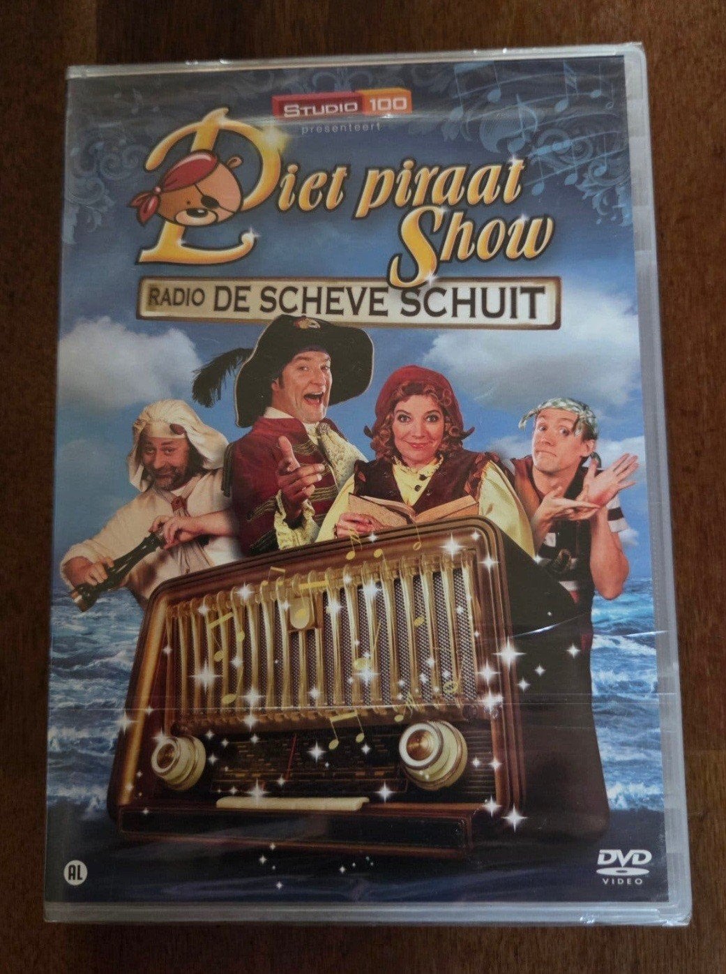 Piet Piraat Show: Radio de Scheve Schuit  - DVD (Nieuw), Alle leeftijden, Komedie, Nieuw in verpakking, Ophalen of Verzenden