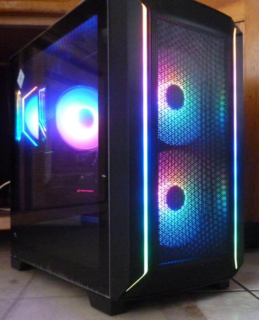 Prachtige Amd ryzen7 budget game pc, Ophalen, 256 GB, Zelf gebouwde pc, Zo goed als nieuw