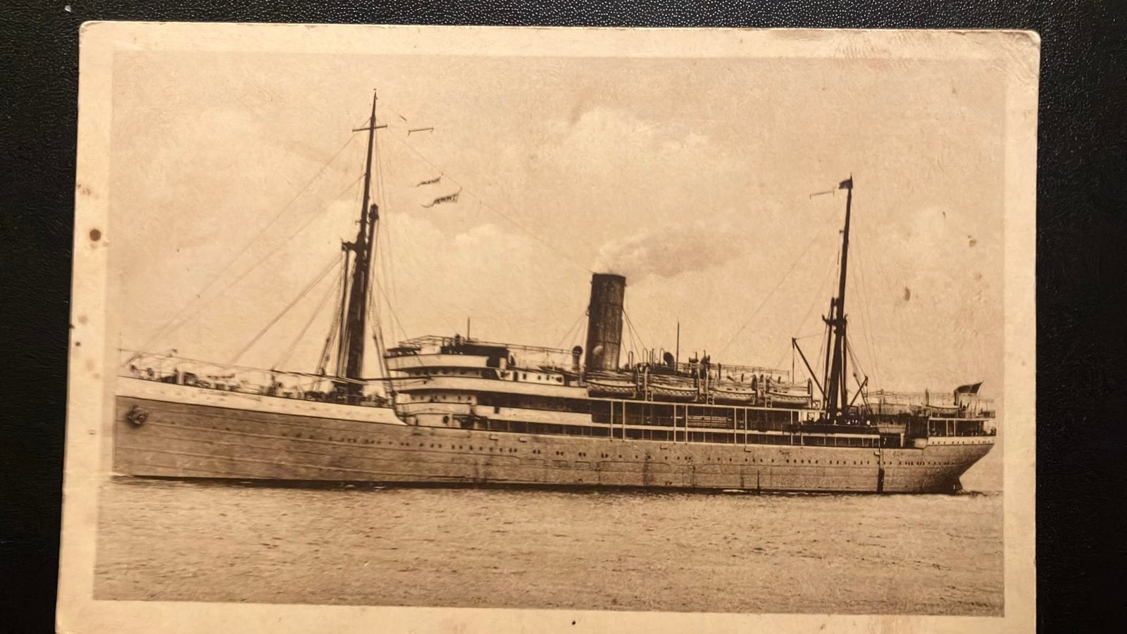 THYSVILLE  1922   CMB  Kongoboot  sloop  1953, Verzamelen, Scheepvaart, Ophalen of Verzenden, Zo goed als nieuw, Kaart, Foto of Prent