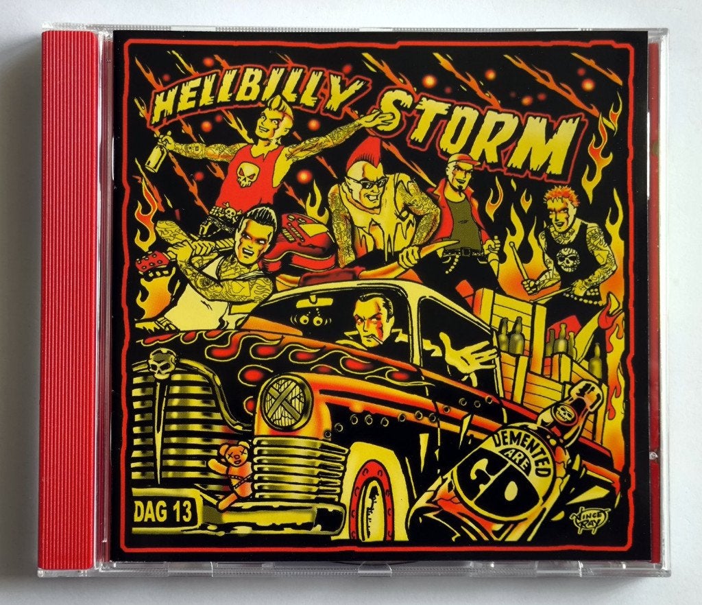 Demented Are Go - Hellbilly Storm CD (jewelcase), Gebruikt, Eerste persing, Verzenden, Punk Rock