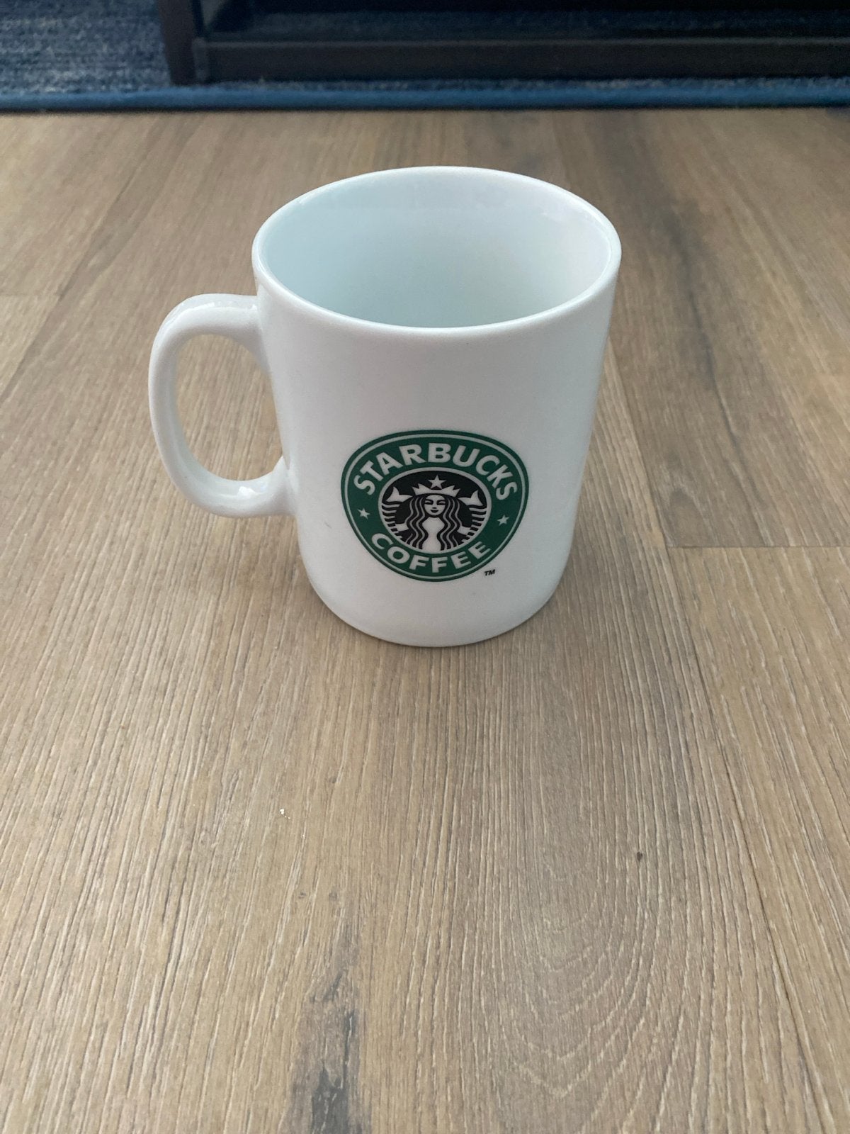 Starbucks Coffee Mok - Wit met Groen Logo, Keramiek, Zo goed als nieuw, Starbucks, Modern
