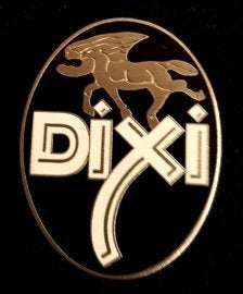 Dixi auto broche- zwart emaille, Verzenden, Nieuw, Transport, Speldje of Pin