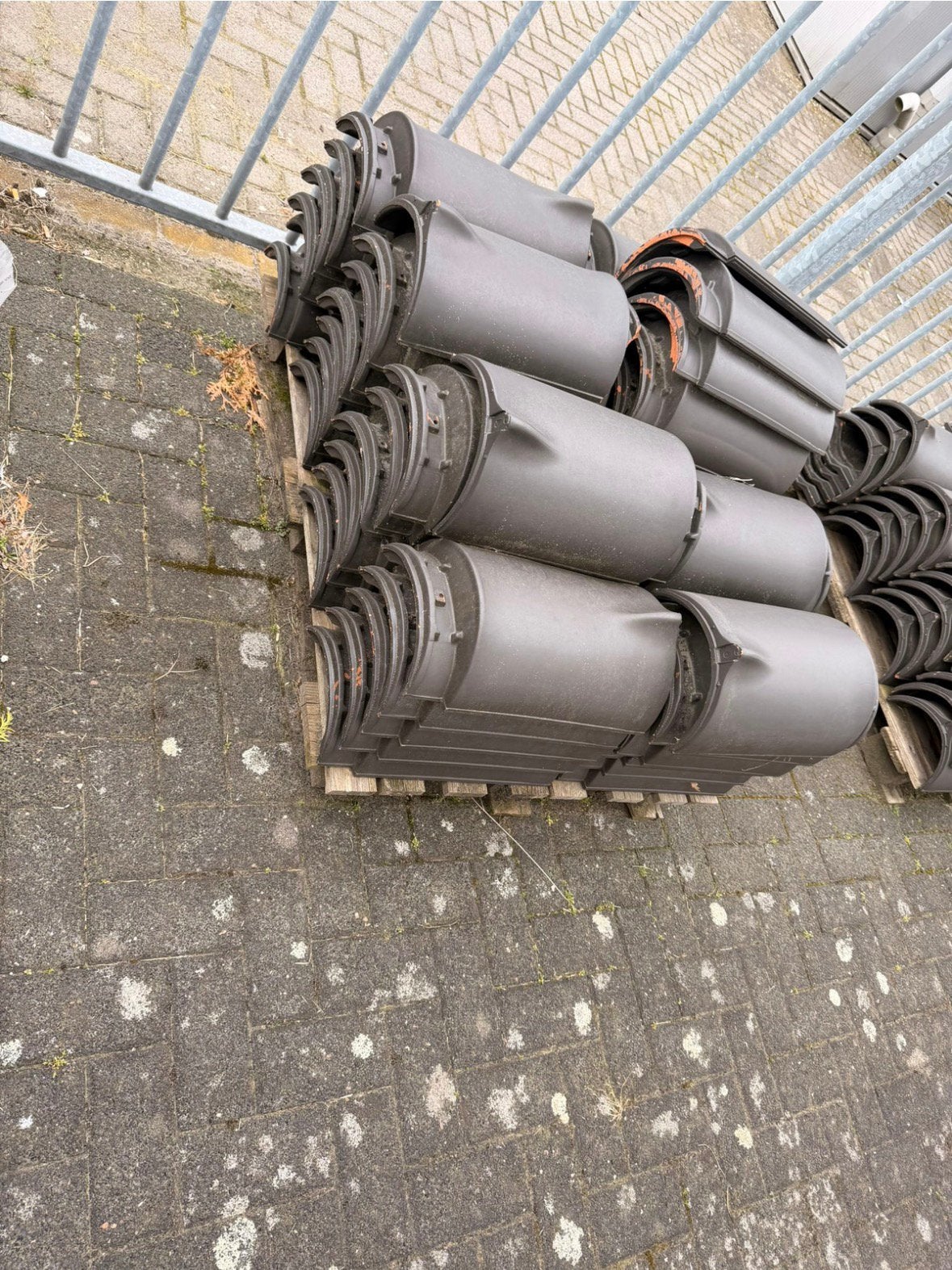 Halfronde nok vorsten antraciet, Ophalen of Verzenden