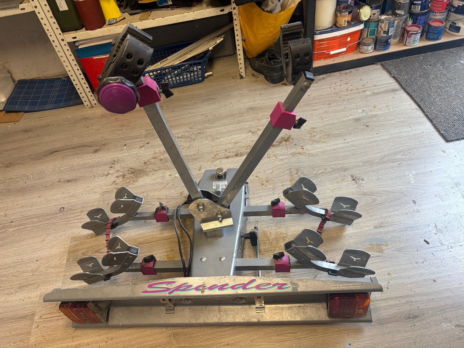 Spinder RC-2-F fietsdrager voor oo de trekhaak, Ophalen, 2 fietsen, Gebruikt, Trekhaakdrager
