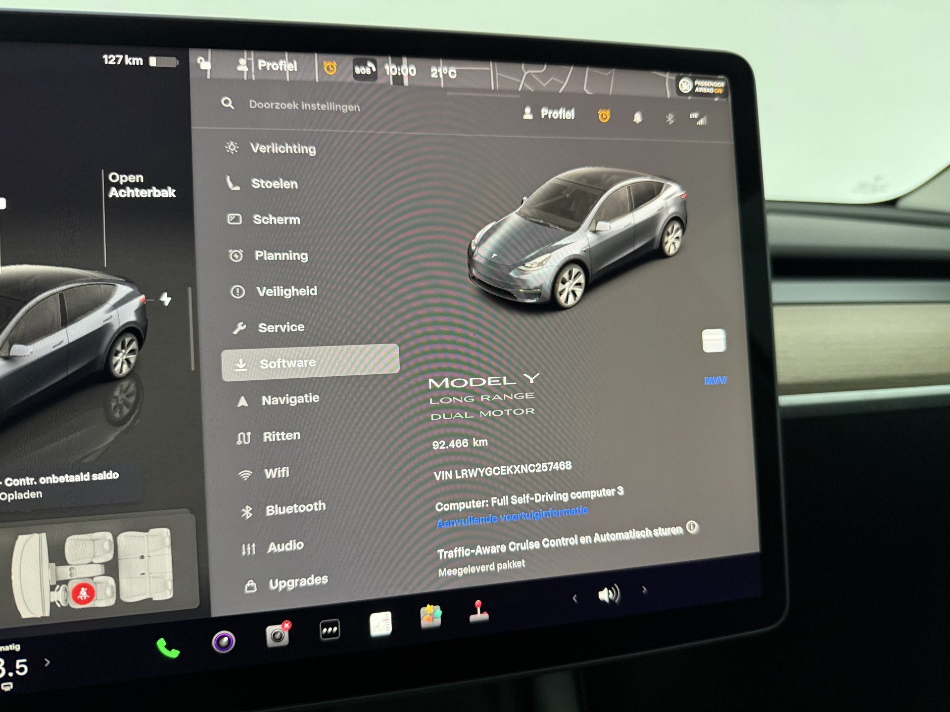 Foto 21 van Tesla Model Y Long Range AWD 75 kWh | Snelladen | SOH 90% |