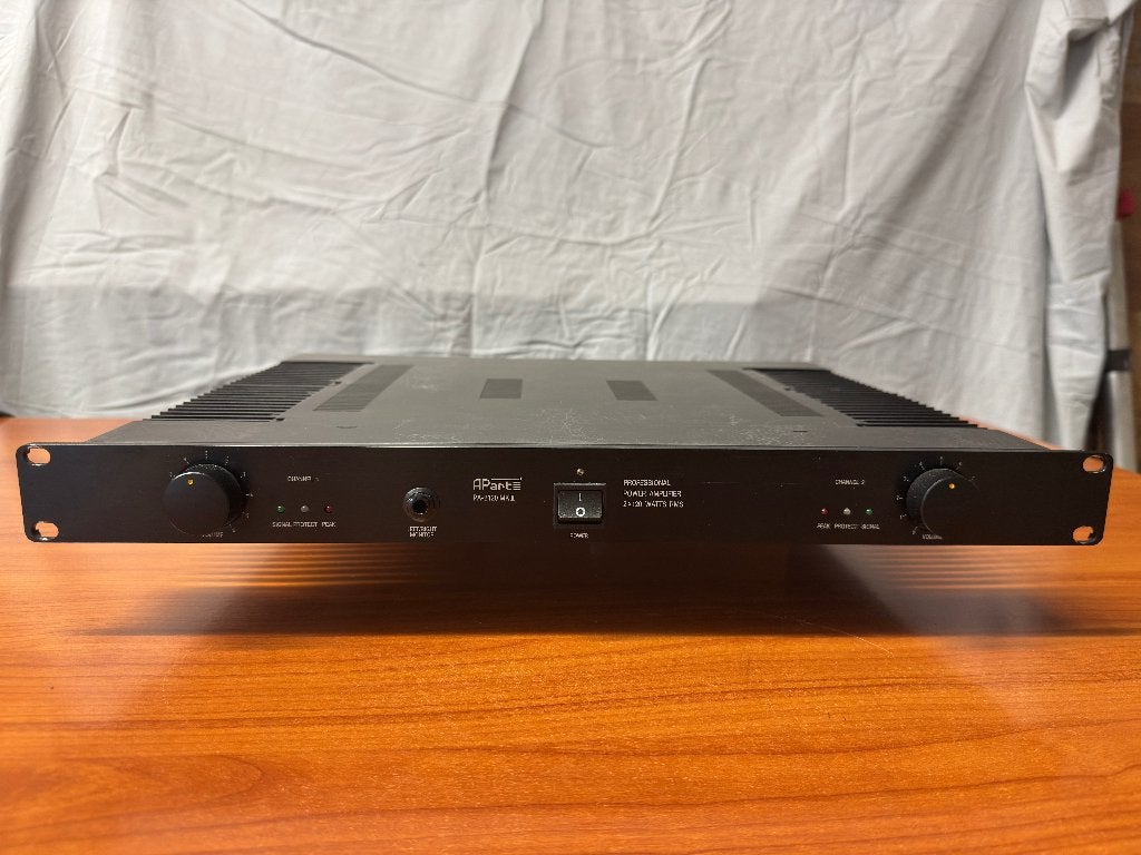 Aparte PA-2120 MK2 versterker, Ophalen of Verzenden, Gebruikt, Audio