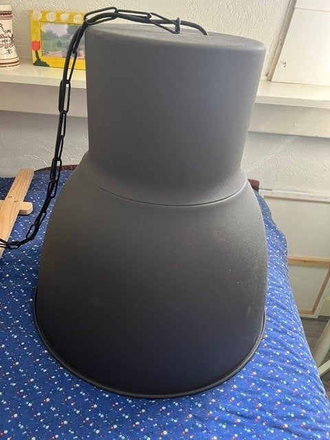 Lamp, Huis en Inrichting, Lampen | Hanglampen, Ophalen, Gebruikt, Metaal, E27 (groot)