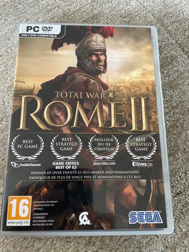 Total War: Rome II - PC DVD-ROM Strategie Game, Spelcomputers en Games, Online, 1 speler, Ophalen of Verzenden, Zo goed als nieuw