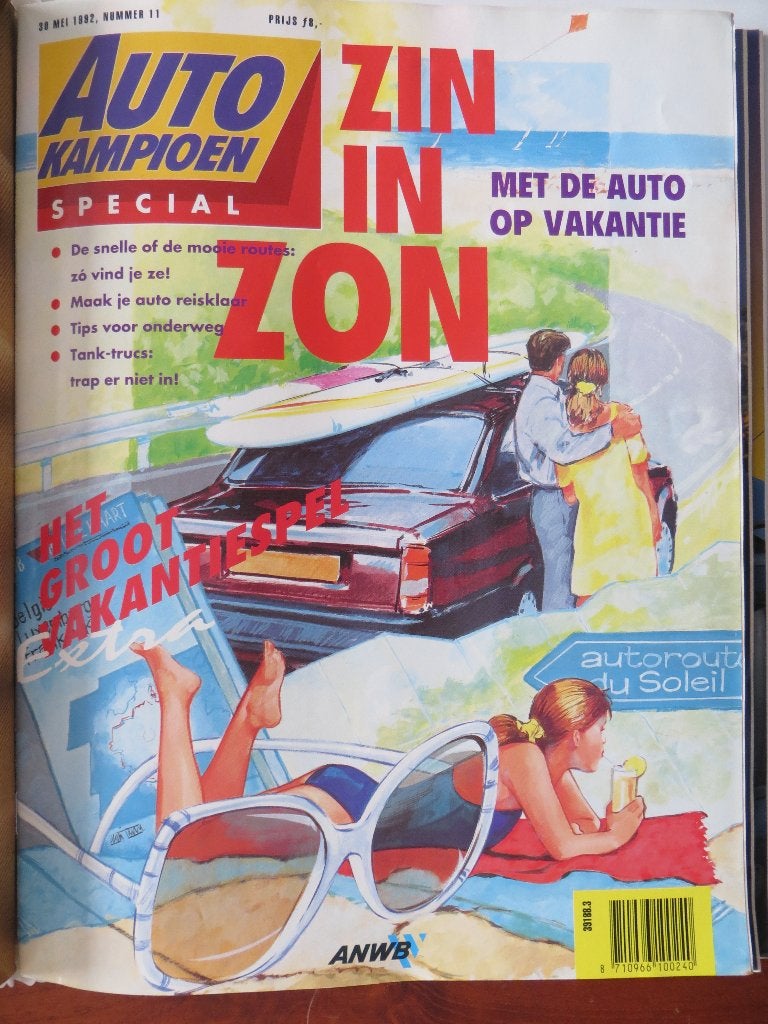 Autokampioen 11 1992 Alfa 155 Q4, Ford Escort RS Cosworth, Ophalen of Verzenden, Nieuw, Ford