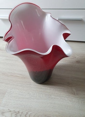 Prachtige kunstglas Vaas, Ophalen