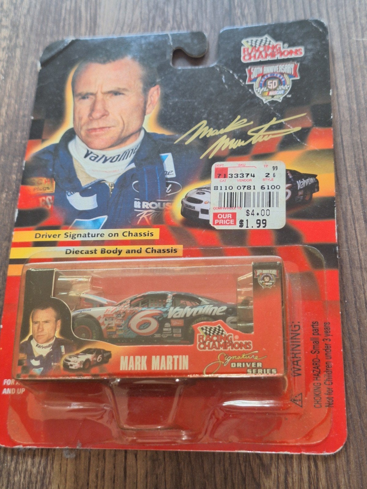 Mark martin nascar modelauto, Ophalen of Verzenden, Zo goed als nieuw