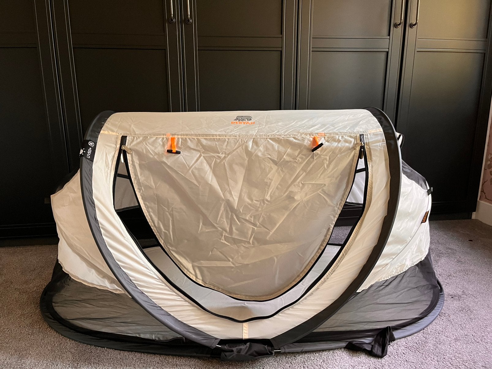 Pop up bedje peuters, campingbedje. NIEUW, Ophalen of Verzenden, Nieuw, Reisbedje