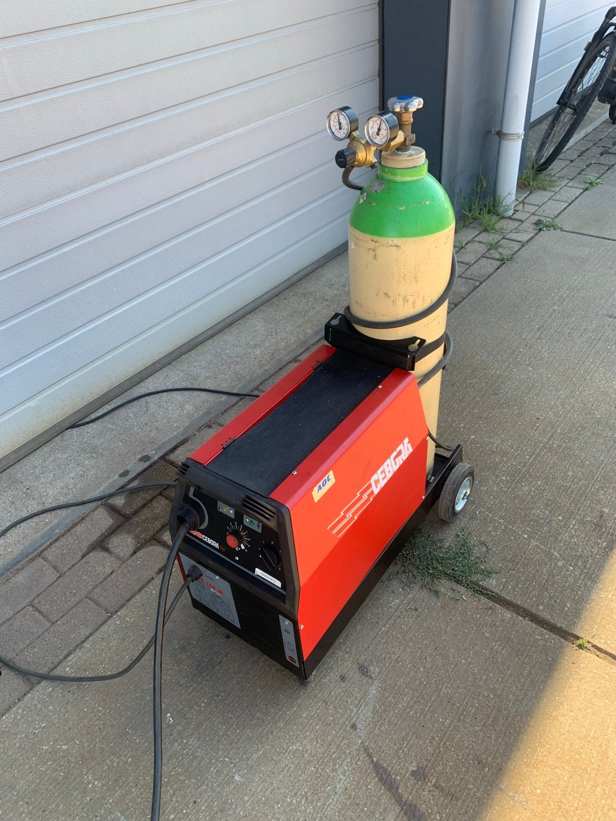 Cebora EVO 160 M MIG/MAG Lasapparaat, Ophalen, Gebruikt, 150 tot 250 ampère, Co2