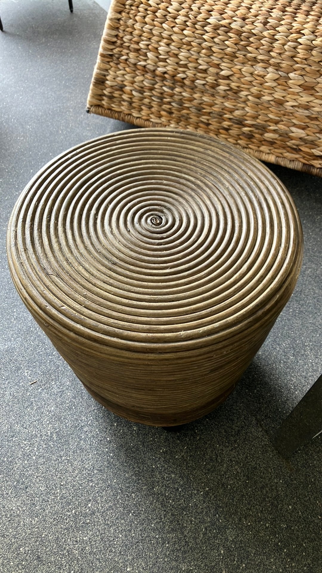 Rotan krukje, Huis en Inrichting, Ophalen, Zo goed als nieuw, Hout