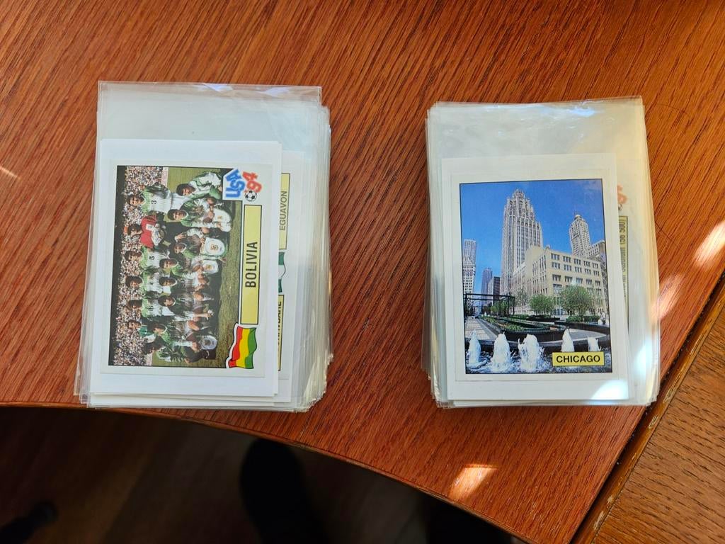 Panini wk USA 94, Verzamelen, Ophalen of Verzenden, Zo goed als nieuw, Buitenlandse clubs, Poster, Plaatje of Sticker