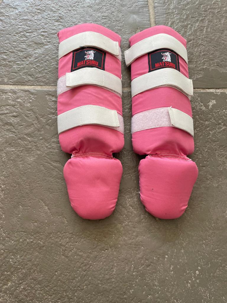 Kickboks scheenbeschermers, Overige, Maat XS of kleiner, Vechtsportbescherming, Ophalen of Verzenden