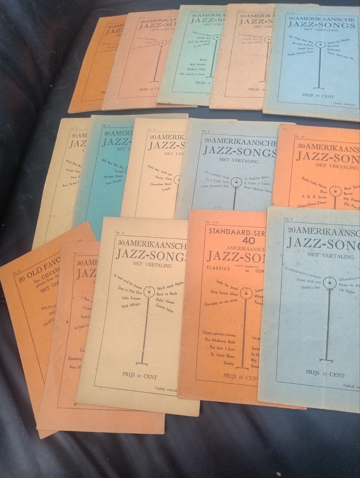 🔴 15 oude jazz songs jaren 30 boekjes, Ophalen of Verzenden, Gelezen, Genre of Stijl