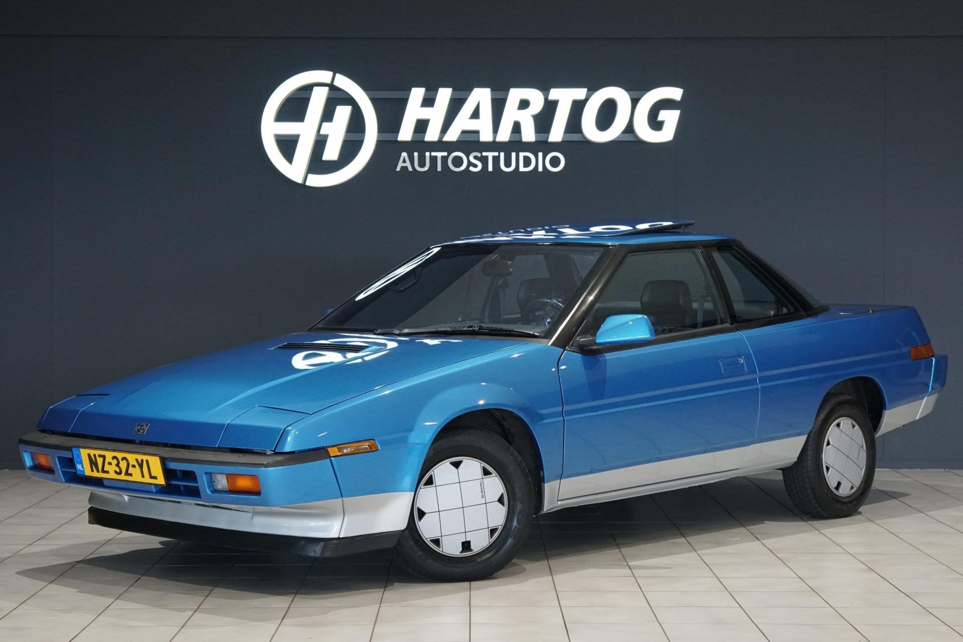 Subaru L-serie 1.8 Turbo XT 4X4 + ORIG. NEDERLANDS, Blauw, Origineel Nederlands, Bedrijf, Coupé