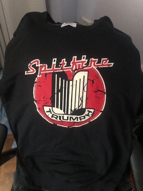 Origineel Triumph Spitfire Sweatshirt maat XL, Ophalen of Verzenden