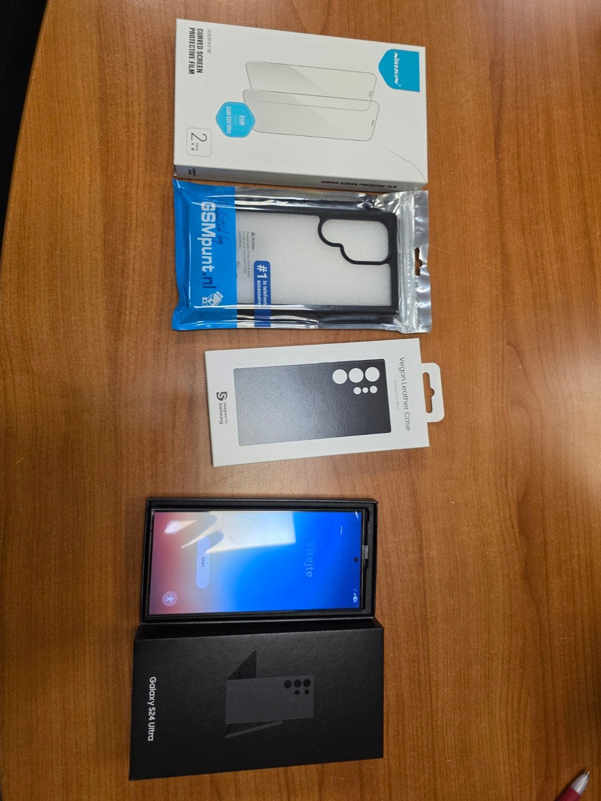 Samsung Galaxy S24 Ultra met accessoires (Nieuw), Telecommunicatie, Mobiele telefoons | Samsung, 256 GB, Ophalen of Verzenden