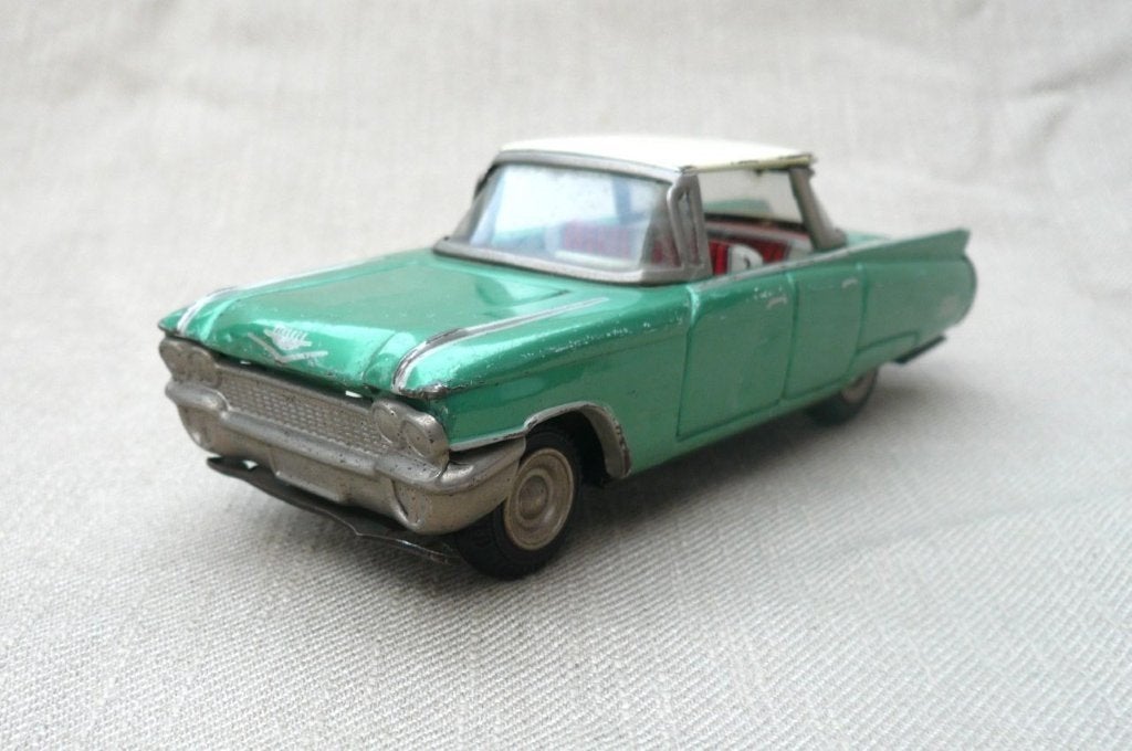 Cadillac Eldorado 1960 3 wieler, 15,5 cm, blik, Ichico., Ophalen of Verzenden