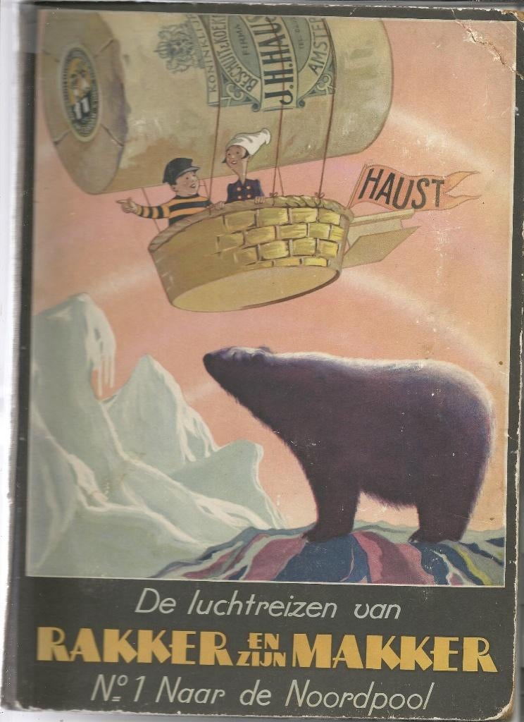 Plaatjesalbum Rakker en zijn Makker Haust compleet 1930, Ophalen of Verzenden, Gelezen, Haust, Plaatjesalbum
