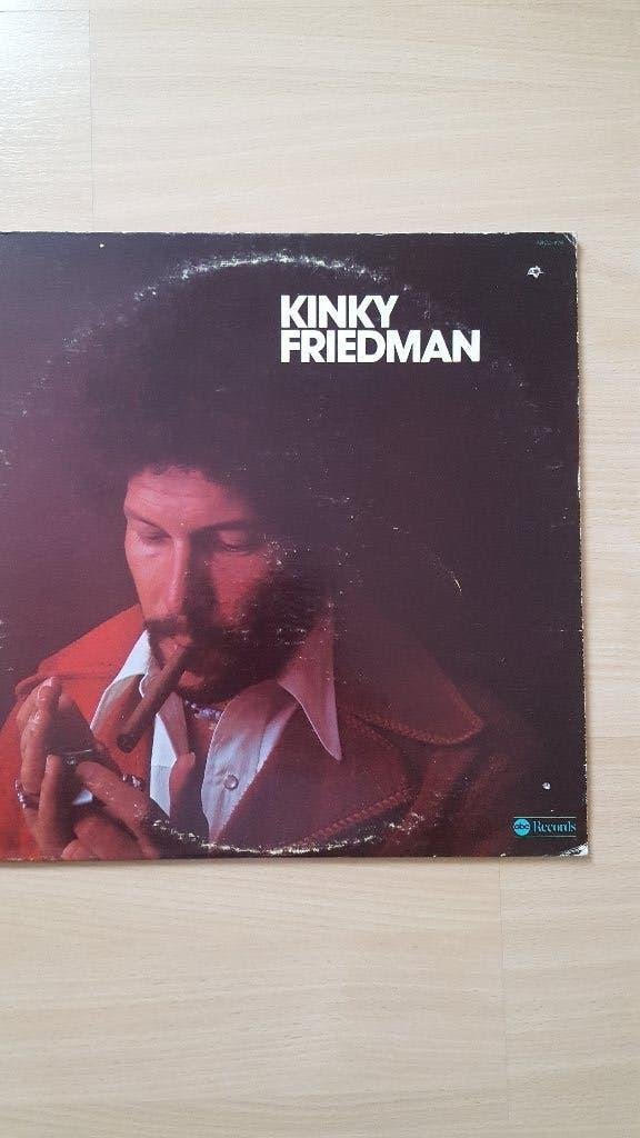 Kinky Friedman 1e LP USA (prod Willie Nelson ,met W Jennings, Originele persing, Ophalen of Verzenden, Gebruikt, 12 inch