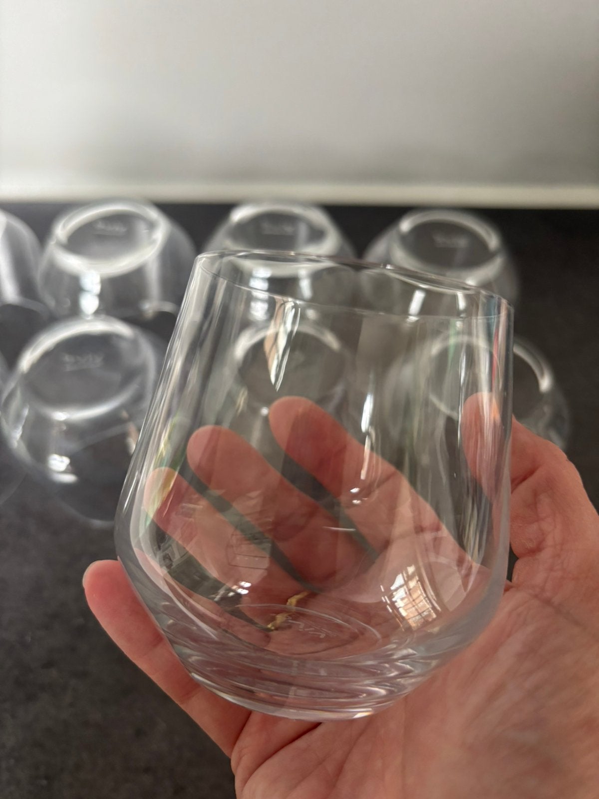 Set van 9 Vivo Villeroy & Boch glazen, Huis en Inrichting, Keuken | Servies, Ophalen, Glas of Glazen, Gebruikt, Glas