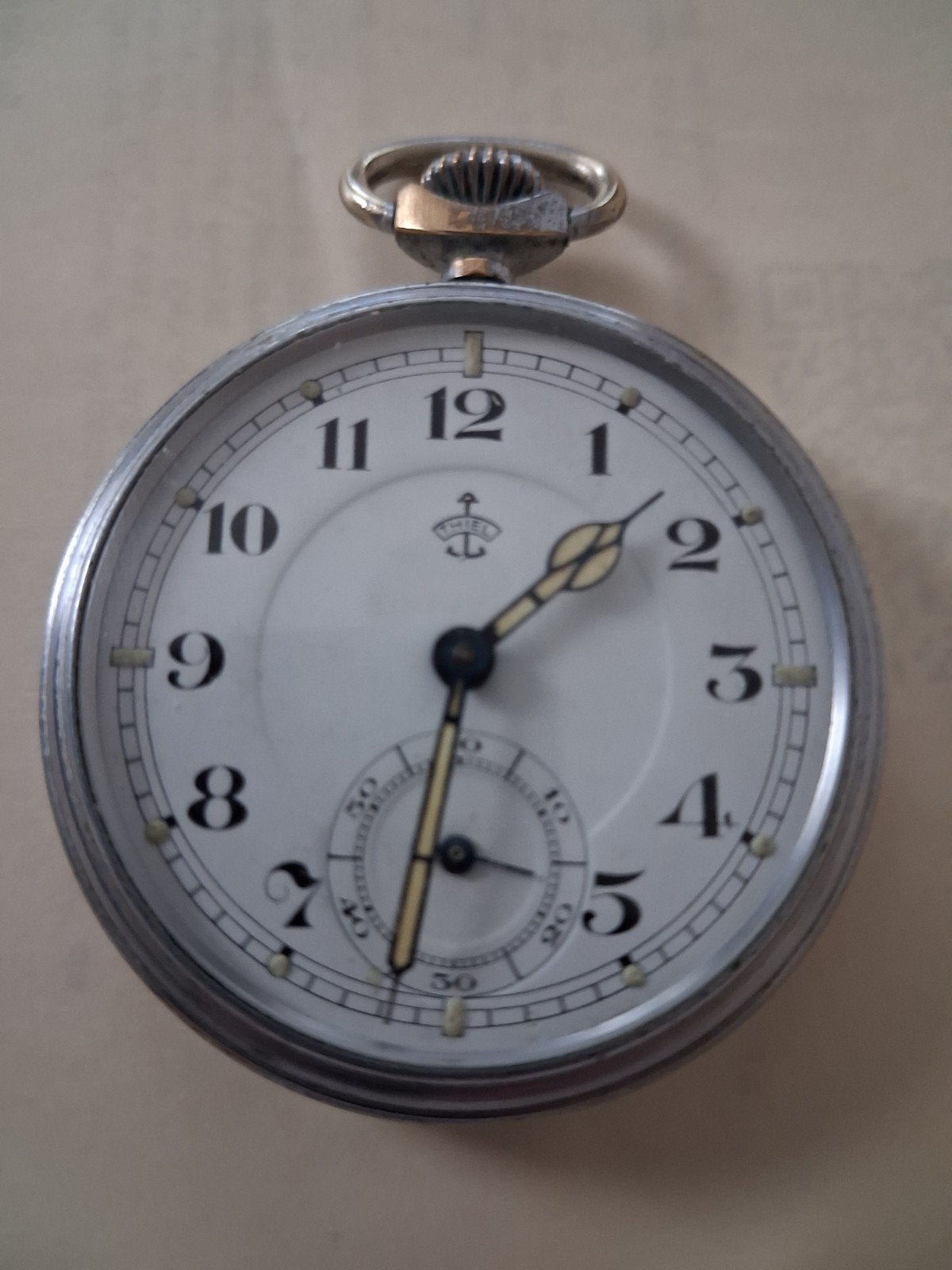 Thiel zakhorloge., Overige merken, Zakhorloge, Staal, 1930 tot 1960