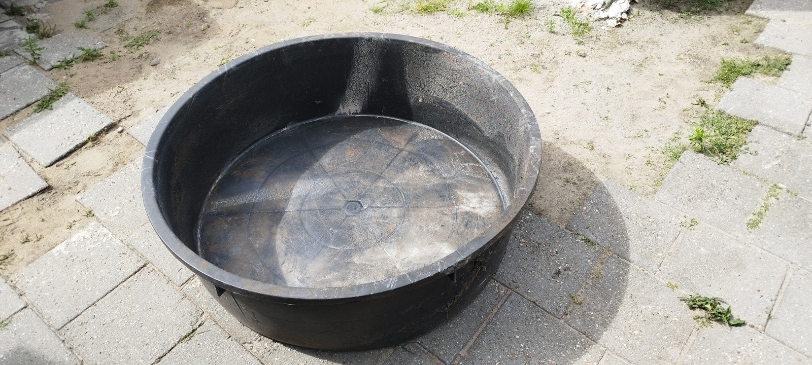 Ronde HPD vijverbak, Ophalen