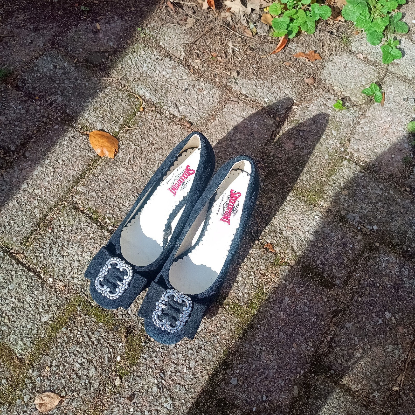 Stockerpoint 38 dirndl schoenen zwart suède hoge hak, Maat 38/40 (M), Ophalen of Verzenden, Accessoires, Stockerpyoint