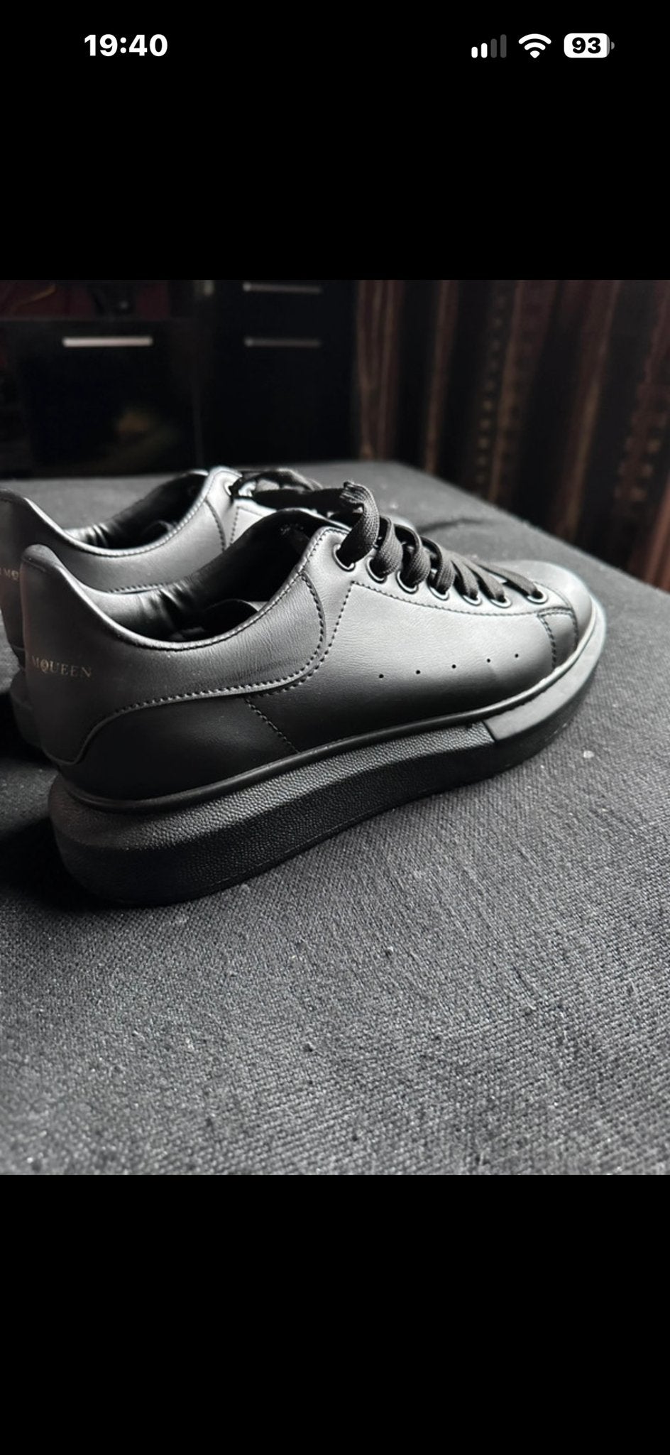 Alexander McQueen sneakers - Zwart, Kleding | Heren, Zwart, Ophalen of Verzenden, Sneakers of Gympen, Zo goed als nieuw