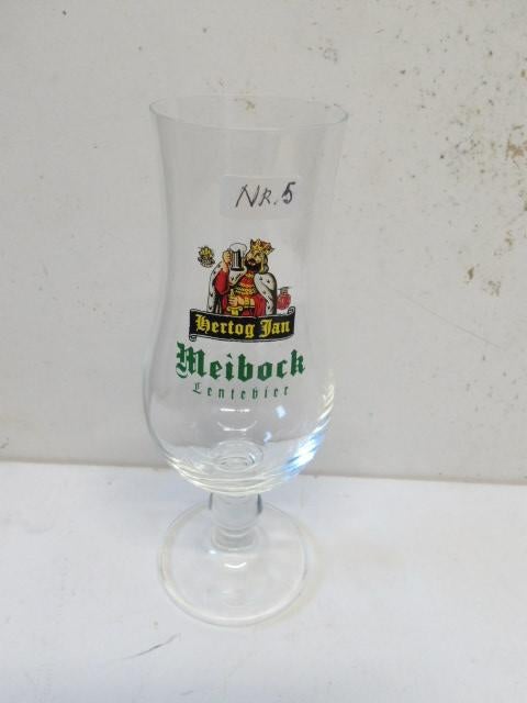 Hertog Jan bier glas (nr.5), Ophalen of Verzenden, Nieuw, Glas of Glazen, Hertog Jan