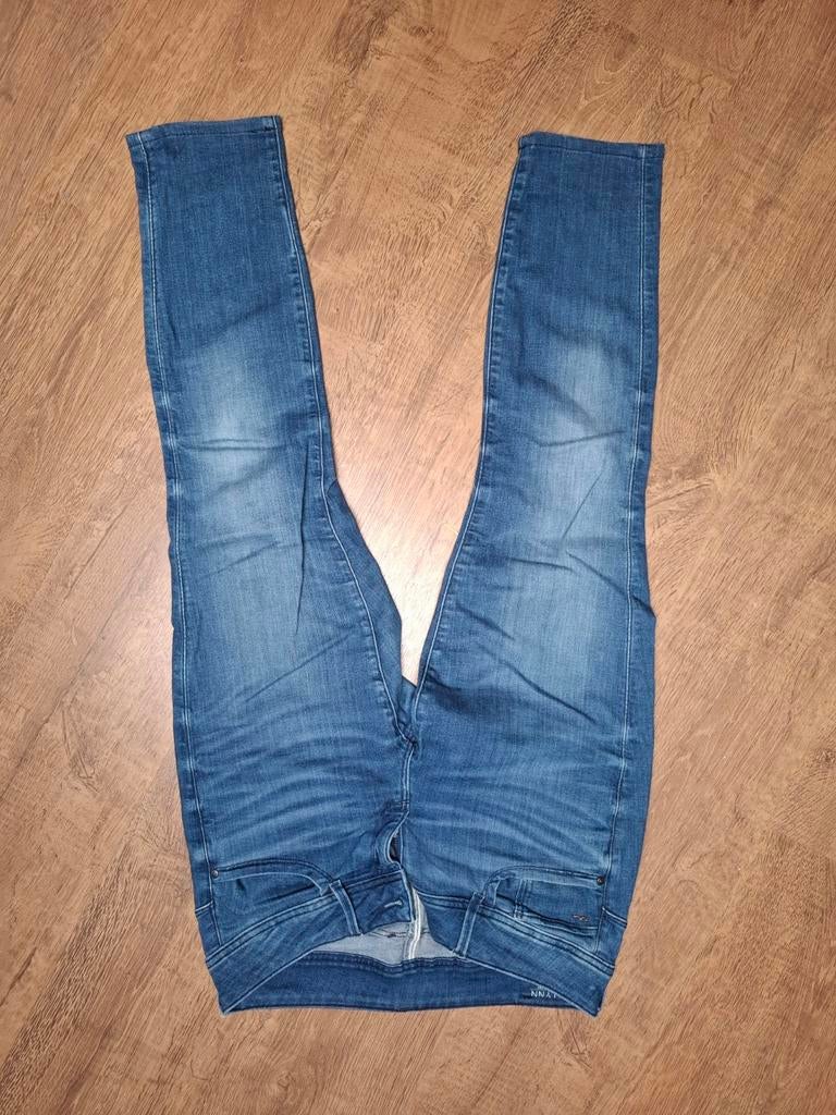 G-star Lynn mid skinny 31/30 blauw, Blauw, Ophalen of Verzenden, W30 - W32 (confectie 38/40), Gedragen