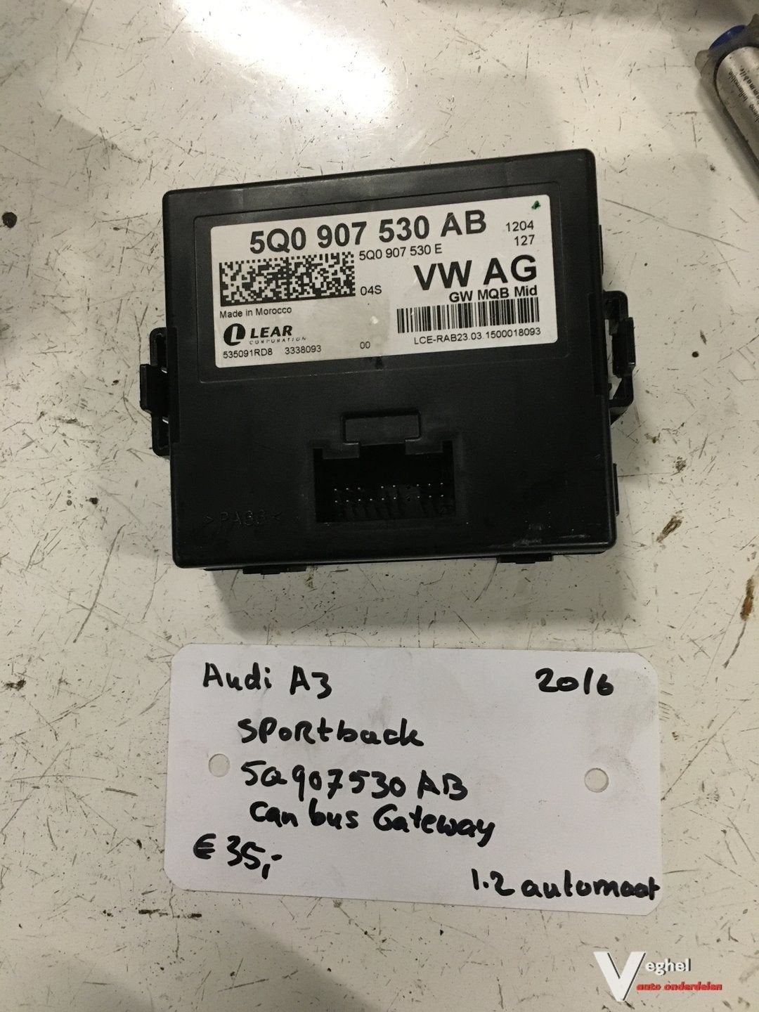 Audi A3 Sportback 1.2 Automaat 2016  Gateway module